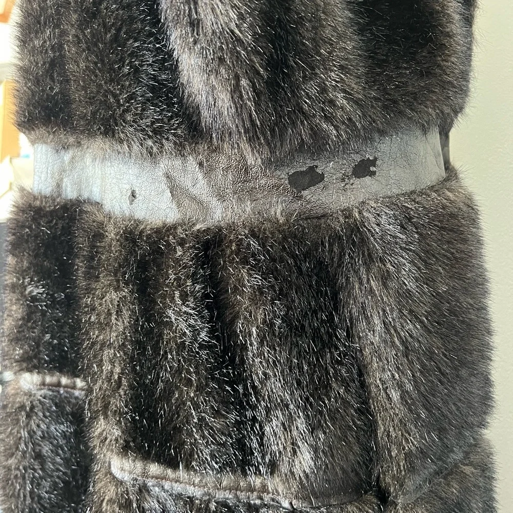 Vintage Mary Lane Full Length Womens Fur Coat Sz 16 - Picture 11 of 13